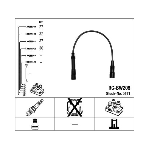 NGK Zündleitungssatz
