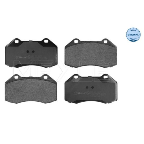 MEYLE Bremsbelagsatz, Scheibenbremse MEYLE-ORIGINAL: True to OE.