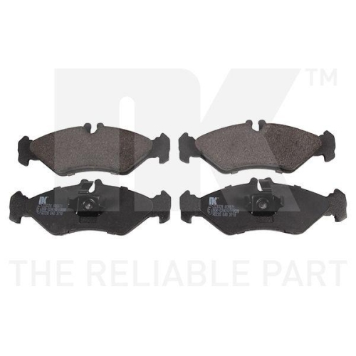 NK Bremsbelagsatz, Scheibenbremse