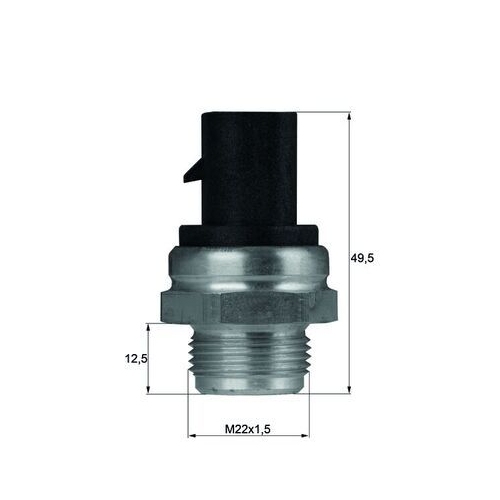 MAHLE Temperaturschalter, Kühlerlüfter BEHR