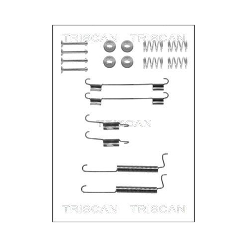 TRISCAN Zubehörsatz, Bremsbacken