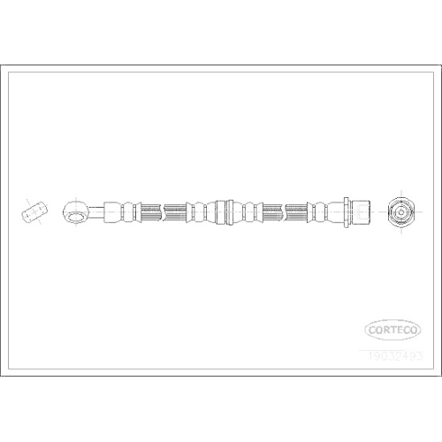 CORTECO Bremsschlauch
