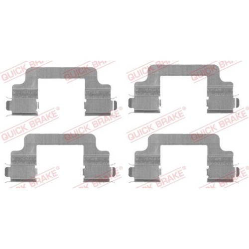 QUICK BRAKE Zubeh&ouml;rsatz, Scheibenbremsbelag
