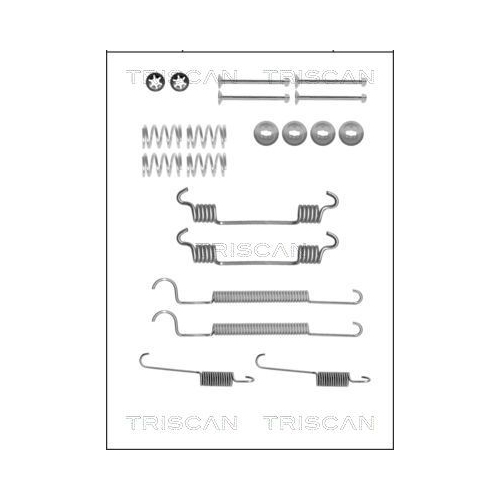 TRISCAN Zubehörsatz, Bremsbacken