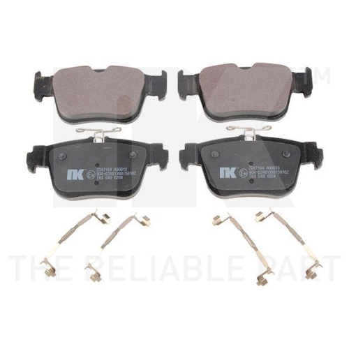 NK Bremsbelagsatz, Scheibenbremse