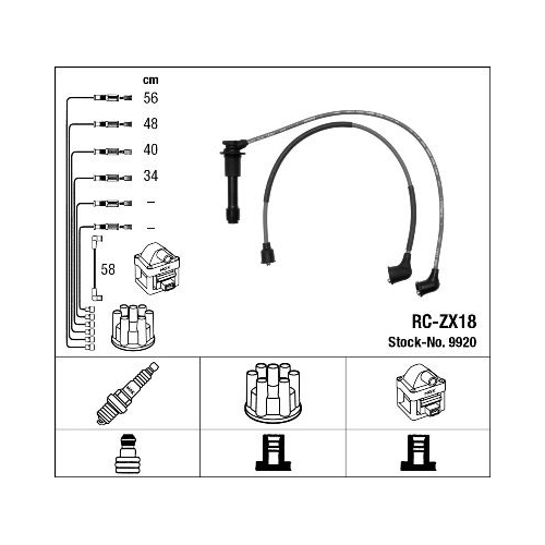 NGK Zündleitungssatz