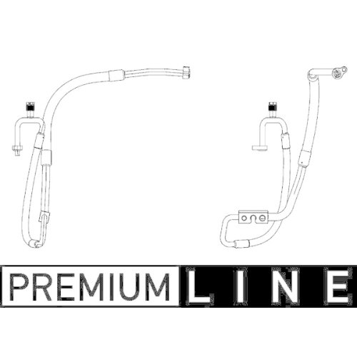 MAHLE Hochdruck-/Niederdruckleitung, Klimaanlage BEHR *** PREMIUM LINE ***