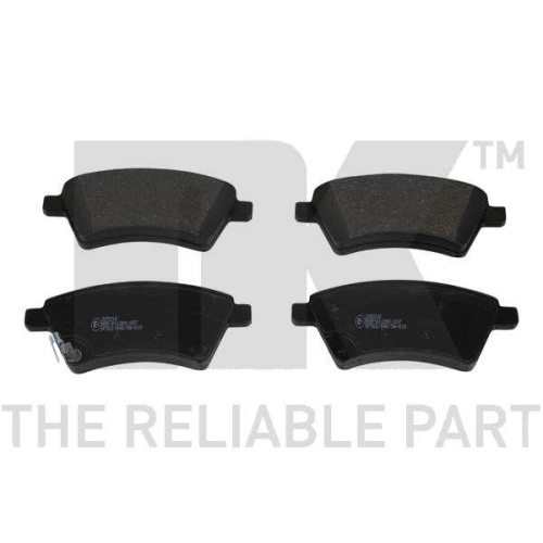 NK Bremsbelagsatz, Scheibenbremse