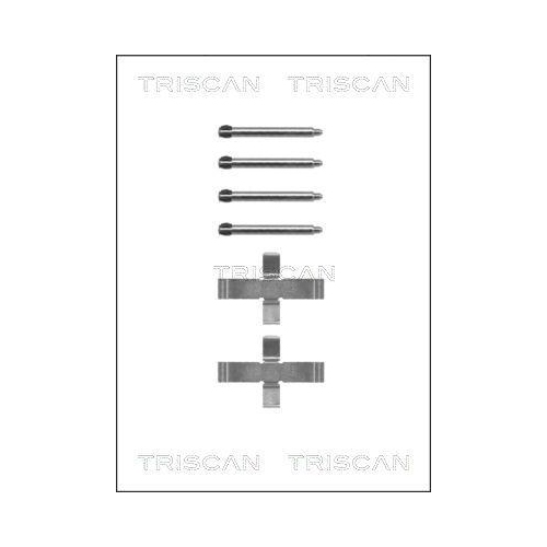 TRISCAN Zubeh&ouml;rsatz, Scheibenbremsbelag