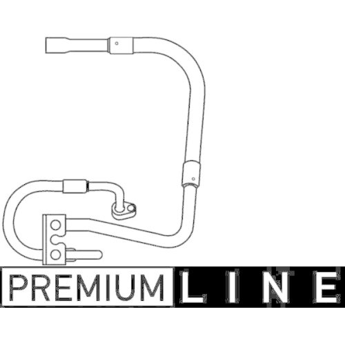 MAHLE Hochdruck-/Niederdruckleitung, Klimaanlage BEHR *** PREMIUM LINE ***