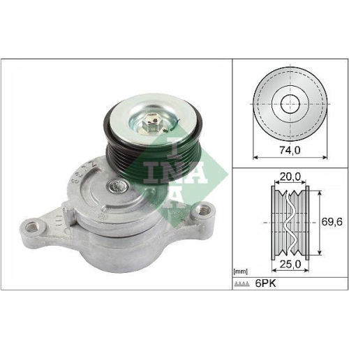 Schaeffler INA Riemenspanner, Keilrippenriemen