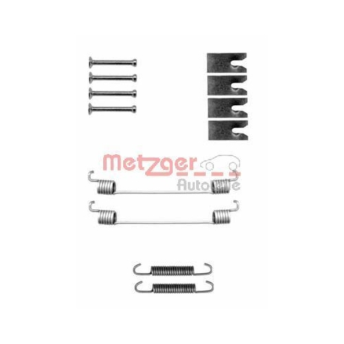 METZGER Zubehörsatz, Bremsbacken GREENPARTS