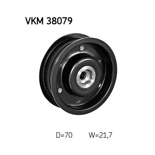 SKF Umlenk-/F&uuml;hrungsrolle, Keilrippenriemen