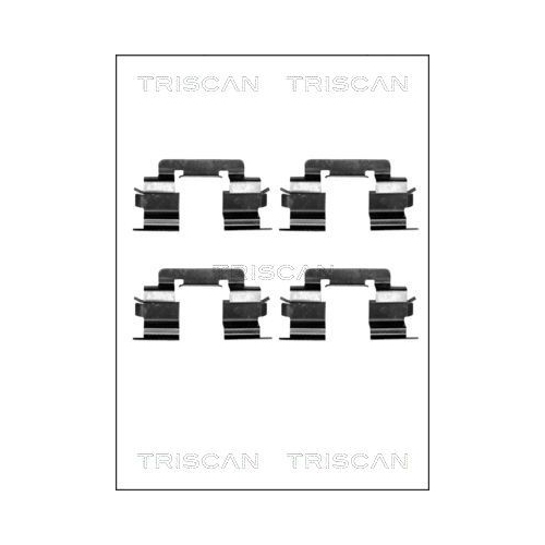 TRISCAN Zubehörsatz, Scheibenbremsbelag