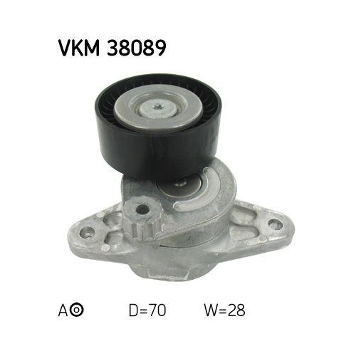 SKF Riemenspanner, Keilrippenriemen