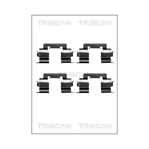 TRISCAN Zubehörsatz, Scheibenbremsbelag