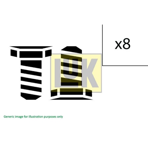 Schaeffler LuK Schraubensatz, Schwungrad