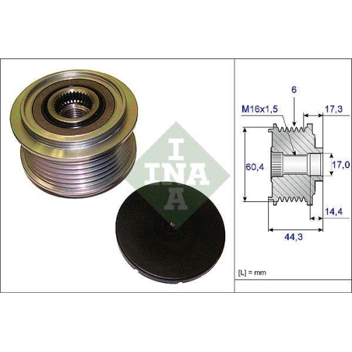 Schaeffler INA Generatorfreilauf