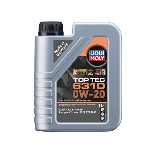 LIQUI MOLY Motoröl Top Tec 6310 0W-20