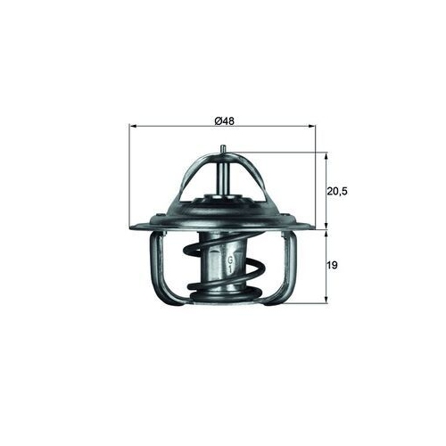 MAHLE Thermostat, Kühlmittel BEHR