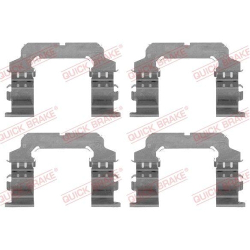 QUICK BRAKE Zubeh&ouml;rsatz, Scheibenbremsbelag