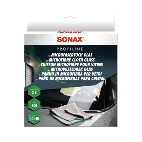 SONAX Reinigungstücher MicrofaserTuch Glas