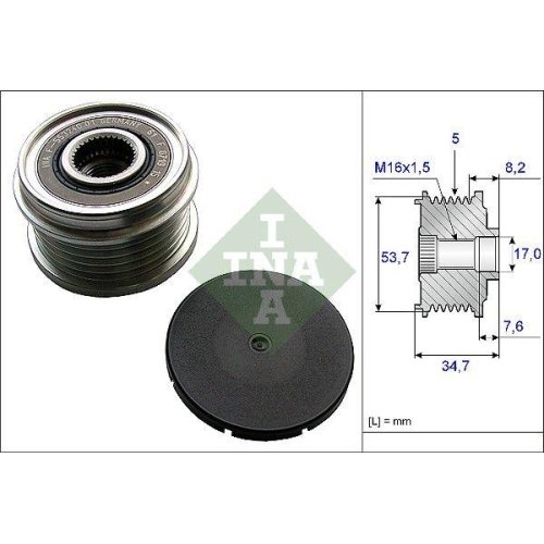 Schaeffler INA Generatorfreilauf