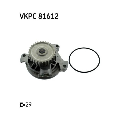 SKF Wasserpumpe, Motorkühlung