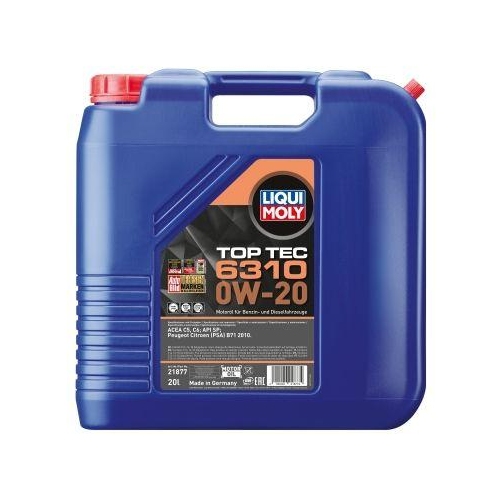 LIQUI MOLY Motoröl Top Tec 6310 0W-20