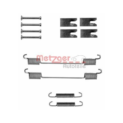 METZGER Zubehörsatz, Bremsbacken