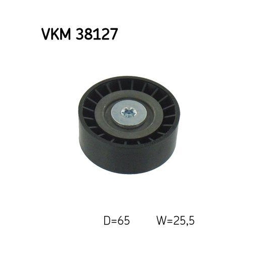 SKF Umlenk-/F&uuml;hrungsrolle, Keilrippenriemen