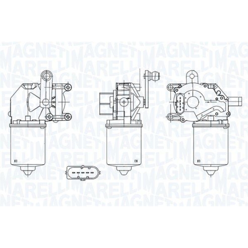 MAGNETI MARELLI Wischermotor