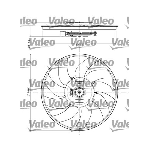 VALEO Lüfter, Motorkühlung