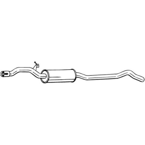 BOSAL Mittelschalldämpfer