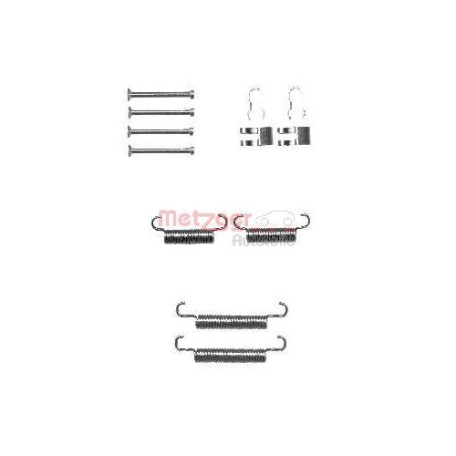 METZGER Zubehörsatz, Feststellbremsbacken GREENPARTS