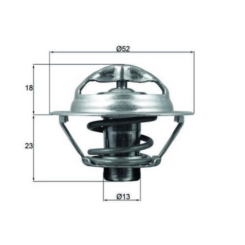 MAHLE Thermostat, Kühlmittel BEHR