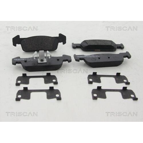 TRISCAN Bremsbelagsatz, Scheibenbremse