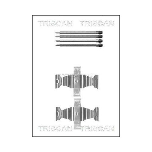 TRISCAN Zubeh&ouml;rsatz, Scheibenbremsbelag
