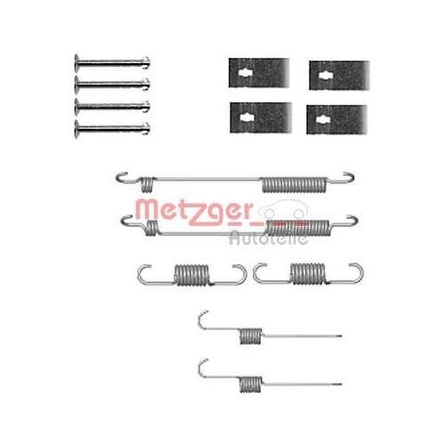 METZGER Zubehörsatz, Bremsbacken