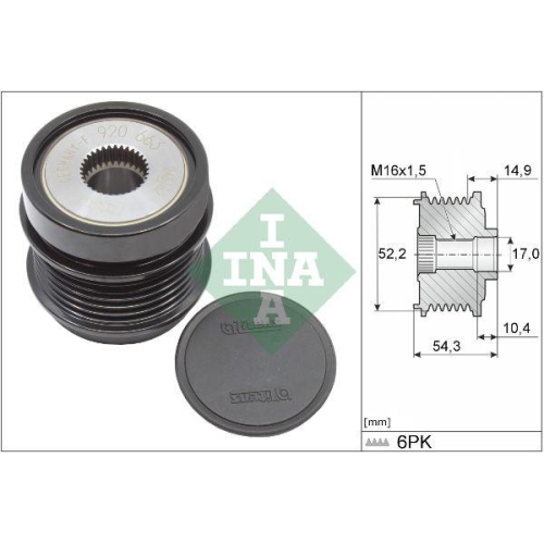 Schaeffler INA Generatorfreilauf