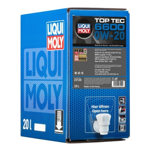 LIQUI MOLY Motoröl Top Tec 6600 0W-20