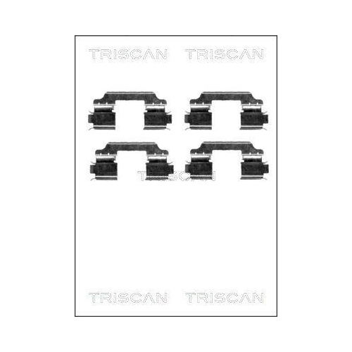 TRISCAN Zubeh&ouml;rsatz, Scheibenbremsbelag