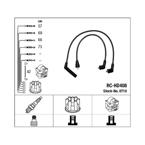 NGK Zündleitungssatz