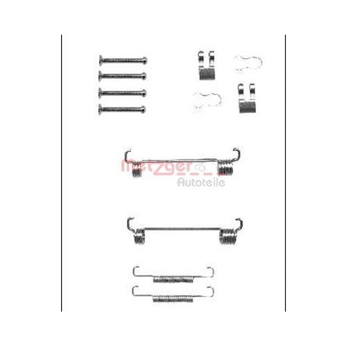METZGER Zubehörsatz, Feststellbremsbacken