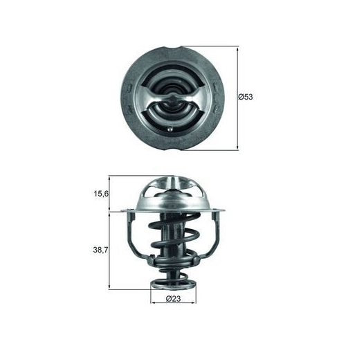 MAHLE Thermostat, Kühlmittel BEHR