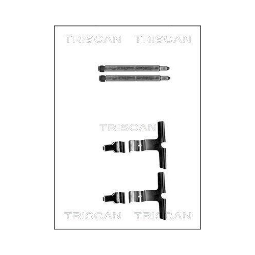 TRISCAN Zubeh&ouml;rsatz, Scheibenbremsbelag