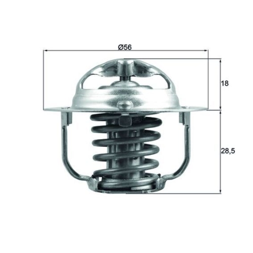 MAHLE Thermostat, Kühlmittel BEHR