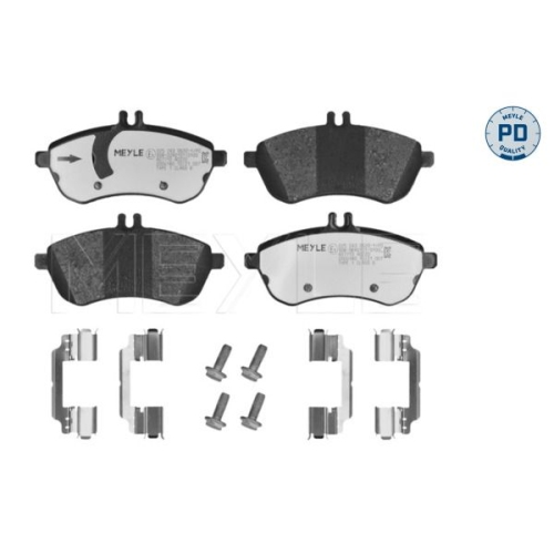 MEYLE Bremsbelagsatz, Scheibenbremse MEYLE-PD: Advanced performance and design.