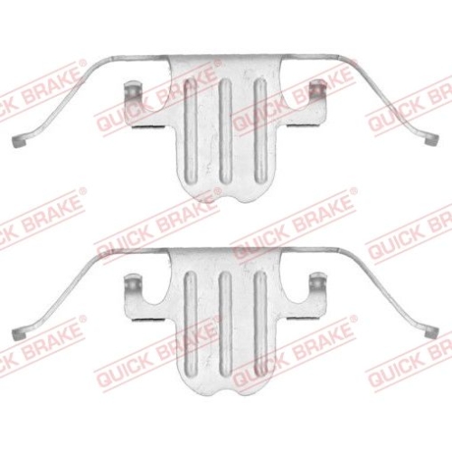 QUICK BRAKE Zubehörsatz, Scheibenbremsbelag