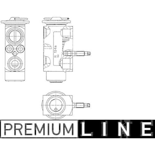 MAHLE Expansionsventil, Klimaanlage BEHR *** PREMIUM LINE ***